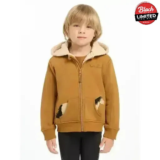 Lemieux Mini Charlie Lined Hoodie Ginger 5-6 Years Ginger Hoodies