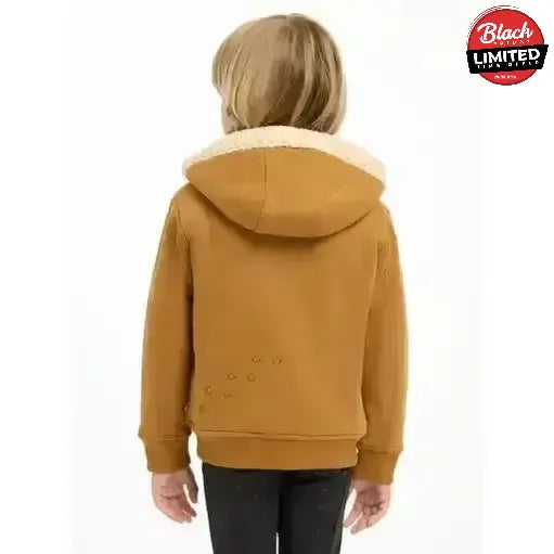 Lemieux Mini Charlie Lined Hoodie Ginger 5-6 Years Ginger Hoodies