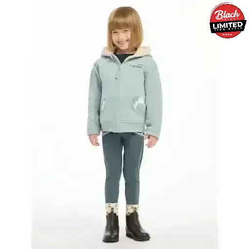Lemieux Mini Charlie Lined Hoodie Glacier 5-6 Years Glacier Hoodies