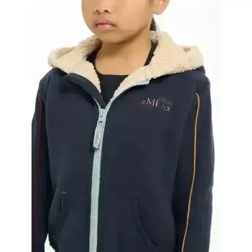 Lemieux Mini Charlie Lined Hoodie Navy 3-4 Years Navy Hoodies
