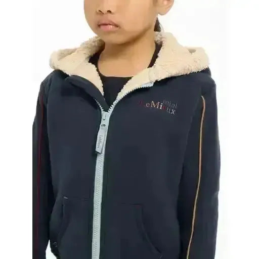 Lemieux Mini Charlie Lined Hoodie Navy 3-4 Years Navy Hoodies