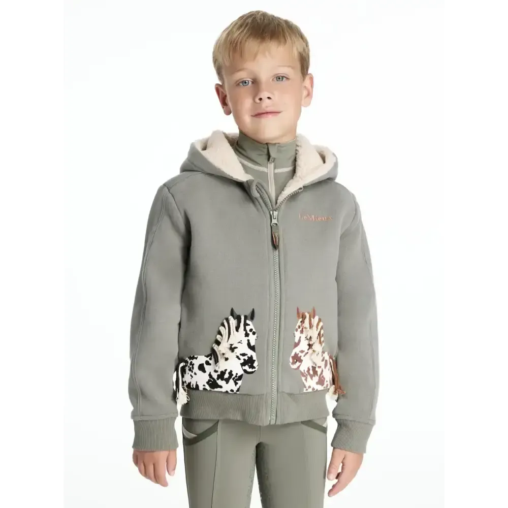 Lemieux Mini Charlie Pony Hoodie Rosemary Rosemary 3-4 years Hoodies