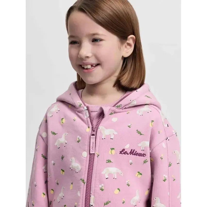 Lemieux Mini Charlie Zip Through Fondant Fondant 3-4 years Hoodies