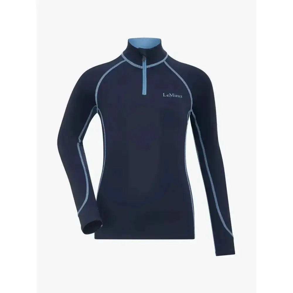 LeMieux Mini Classique Base Layer Navy Navy 3-4 years Base Layers