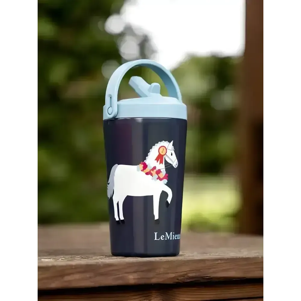 Lemieux Mini Drinks Bottle Navy Navy Drinkware