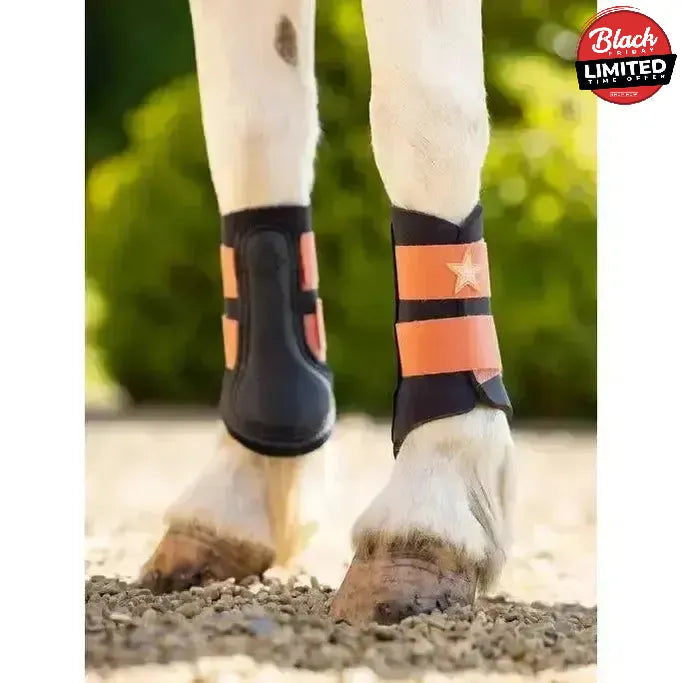 Lemieux Mini Grafter Boots Apricot Mini Brushing Boots