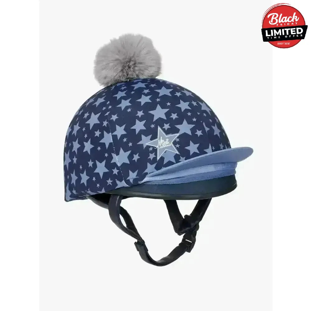 LeMieux Mini Hat Silk Indigo Hat Silks