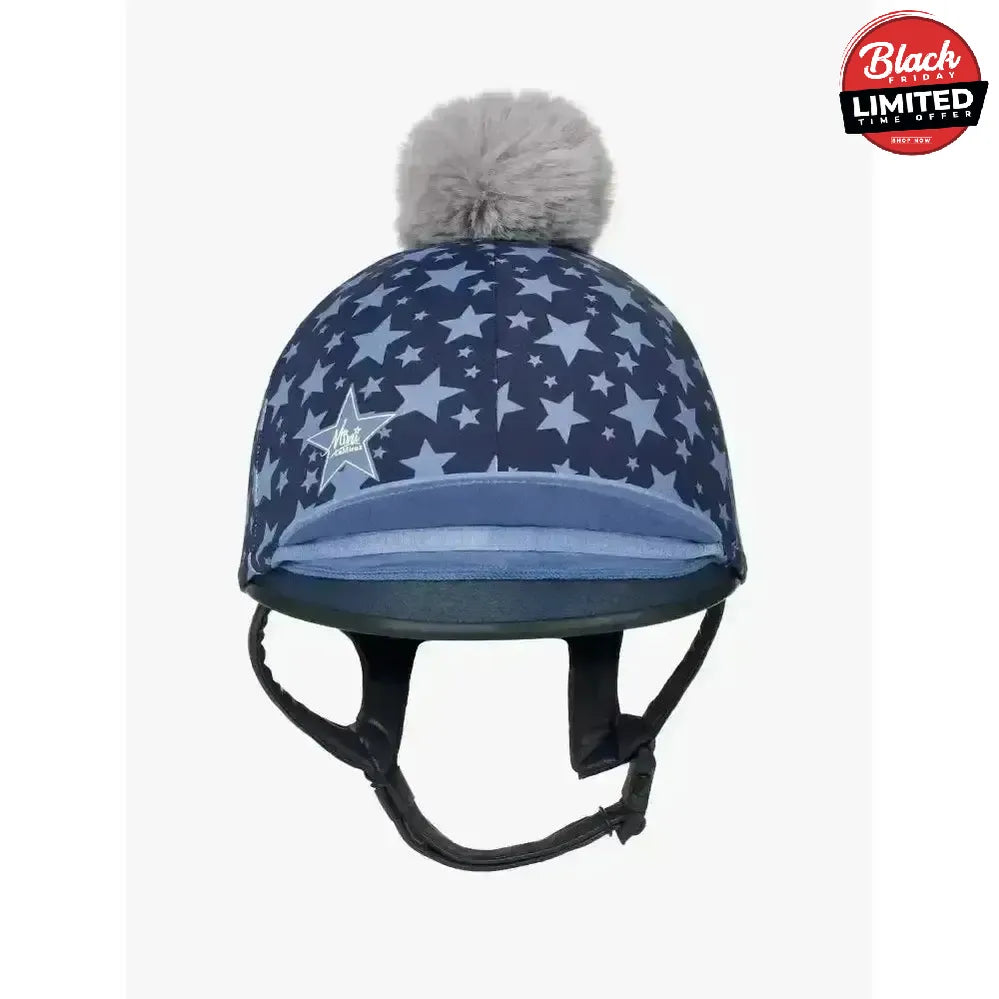 LeMieux Mini Hat Silk Indigo Hat Silks