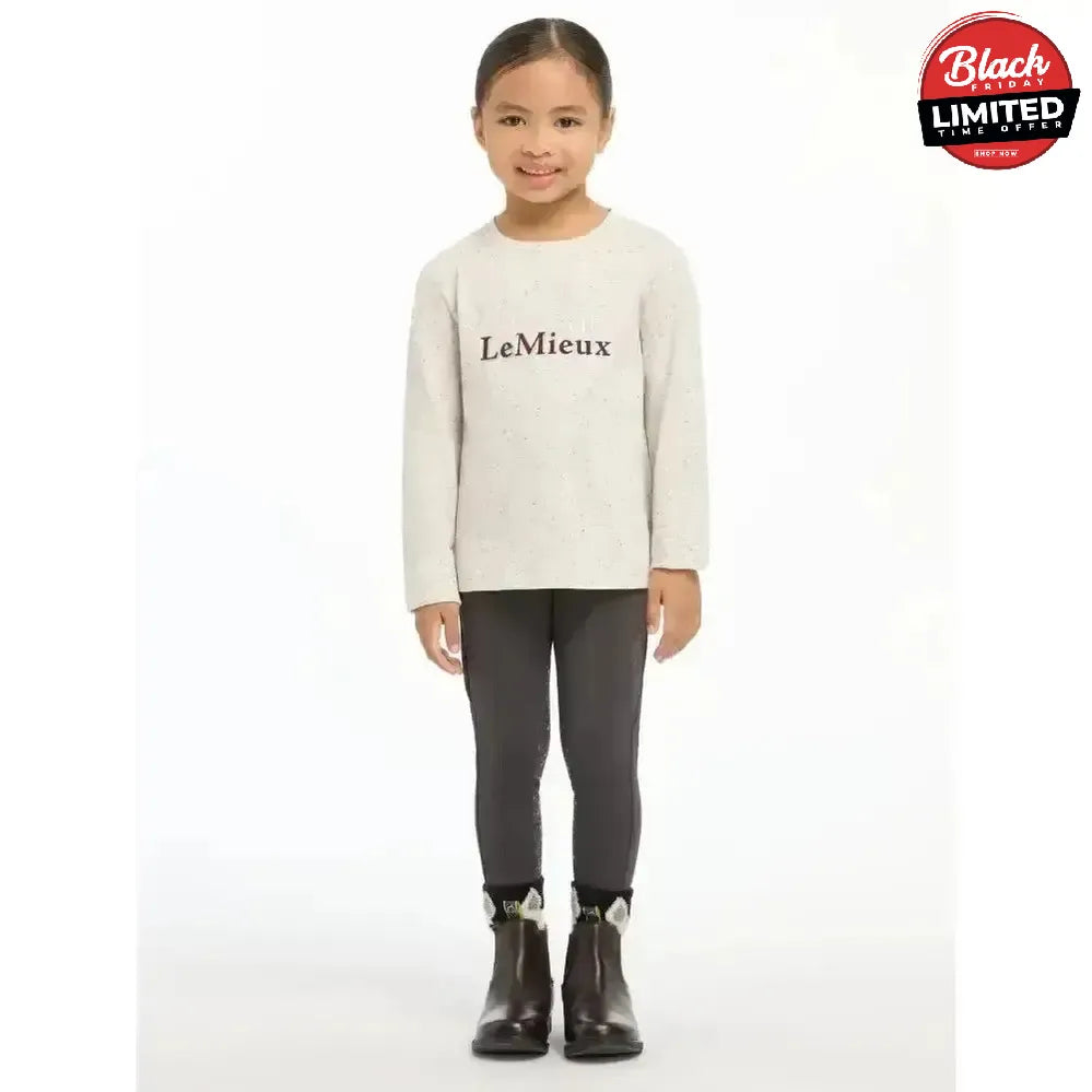 Lemieux Mini Jessie Long Sleeve Top Ecru/Nep 3-4 Years misc Base Layers