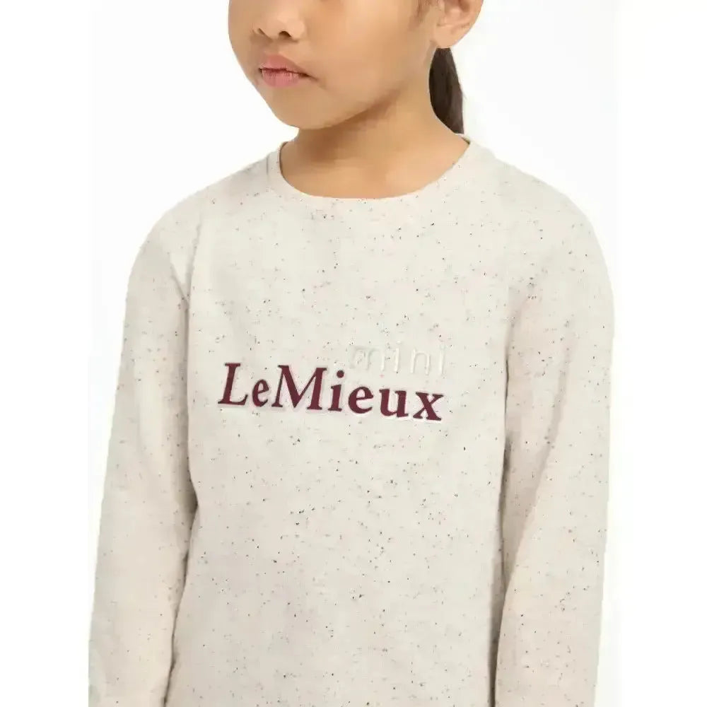 Lemieux Mini Jessie Long Sleeve Top Ecru/Nep 3-4 Years misc Base Layers