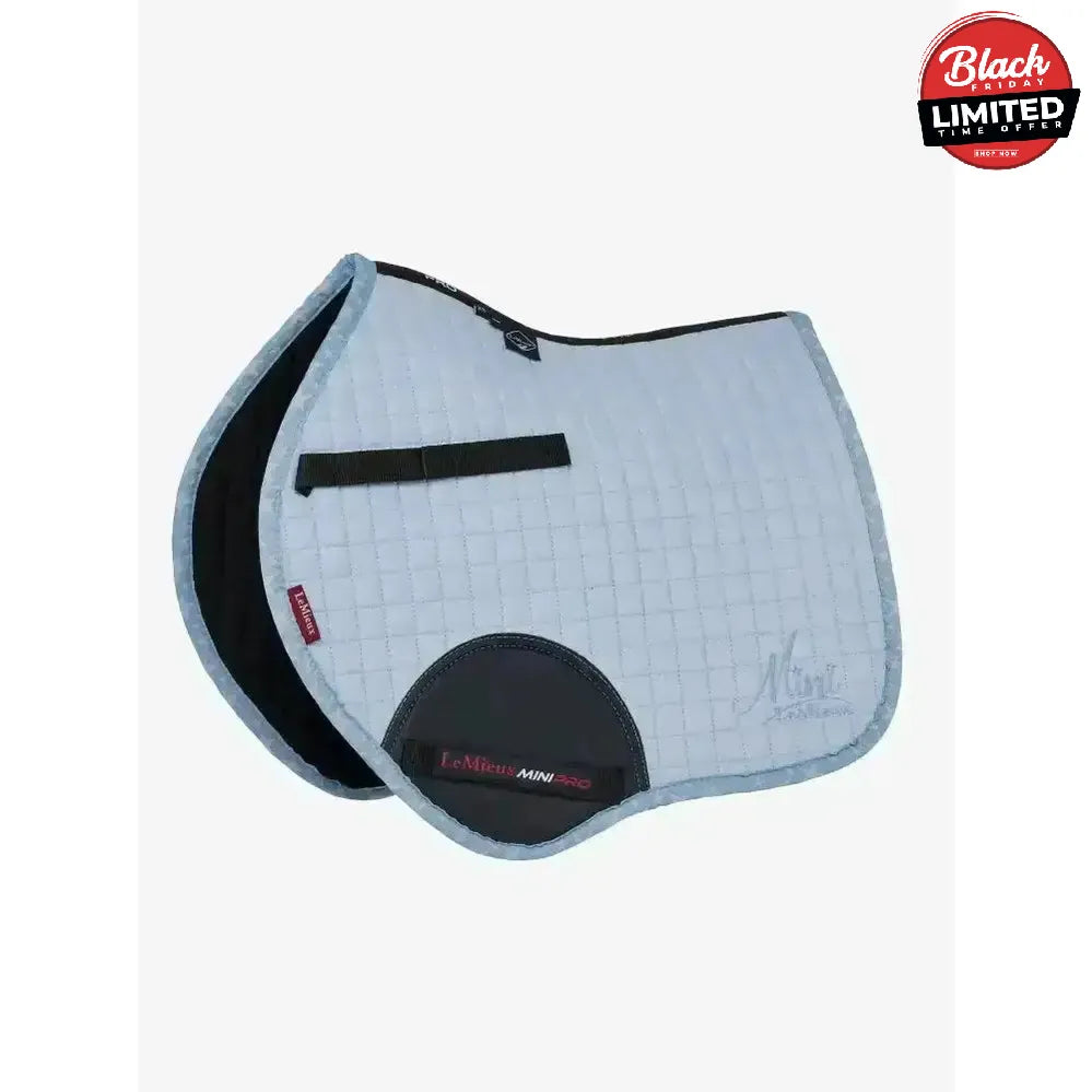 LeMieux Mini Jump Suede Square Mist Saddle Pads