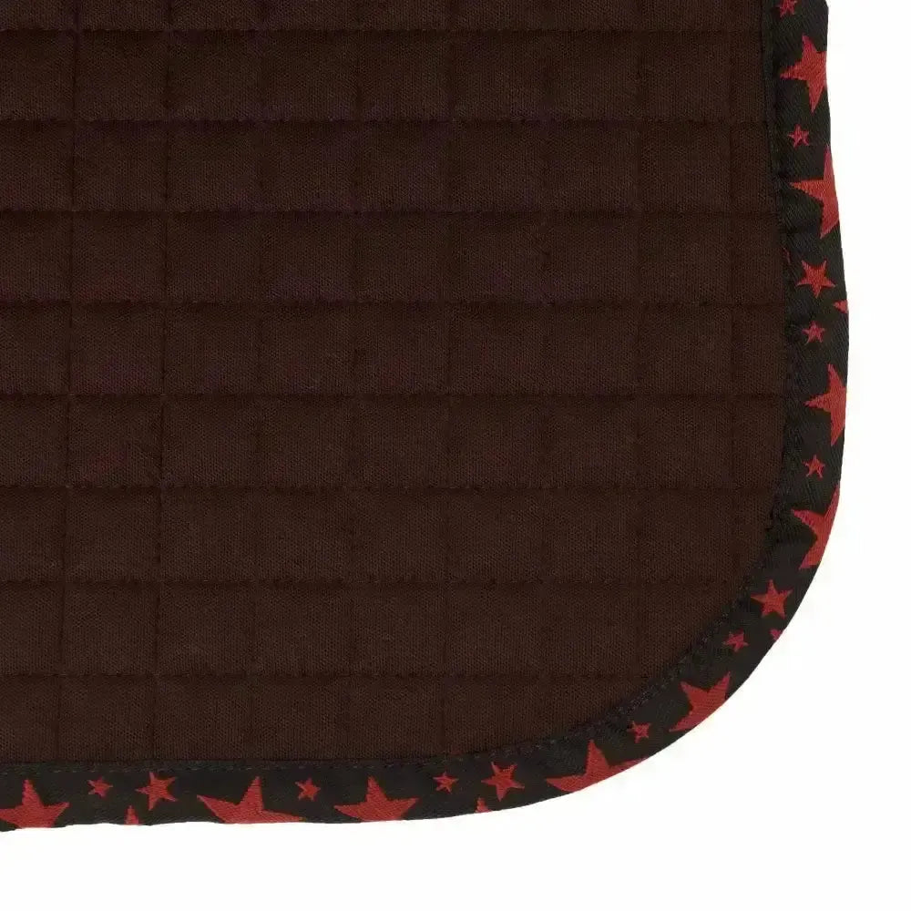 LeMieux Mini Jump Suede Square Sienna Saddle Pads