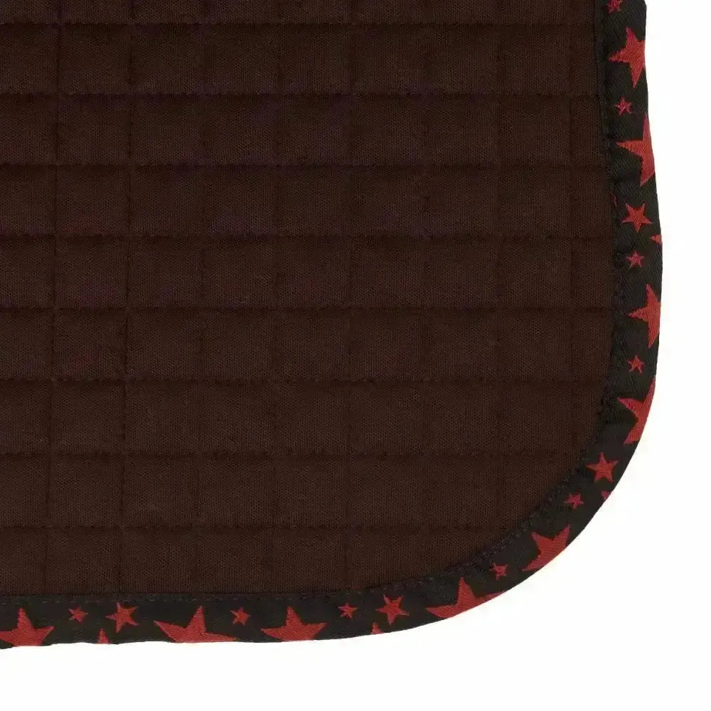 LeMieux Mini Jump Suede Square Sienna Saddle Pads