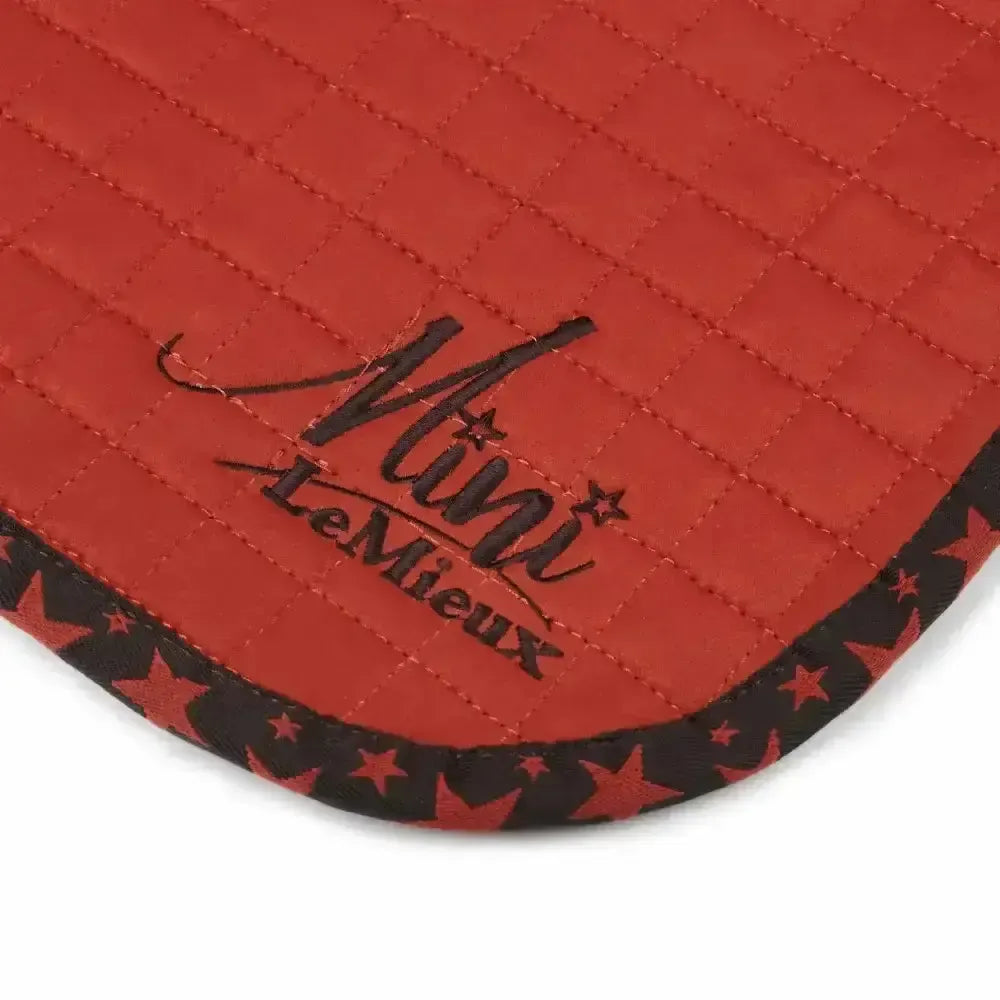 LeMieux Mini Jump Suede Square Sienna Saddle Pads