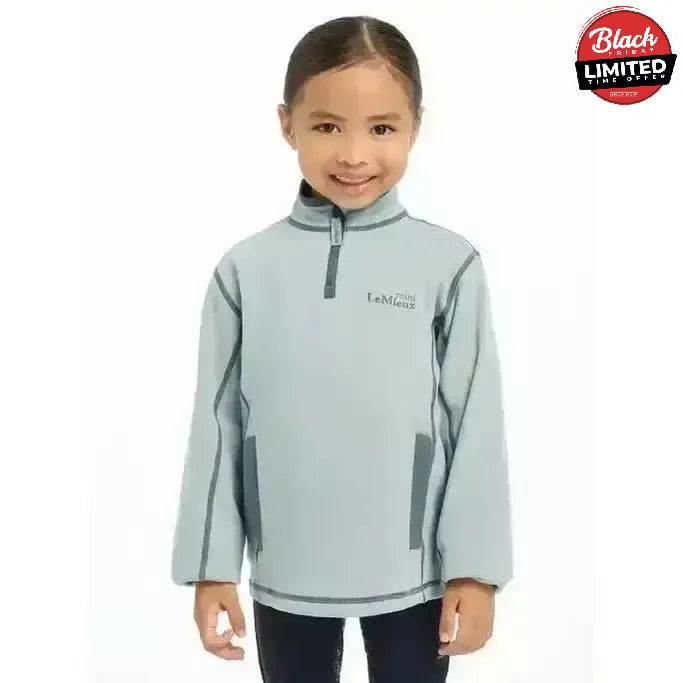Lemieux Mini Mari Micro Fleece Glacier 3-4 Years Glacier Jumpers & Hoodies