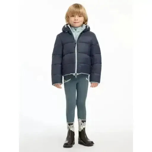 Lemieux Mini Megan Reversible Puffer Navy 3-4 Years Navy Coats & Jackets