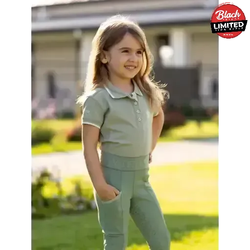 Lemieux Mini Polo Shirt Fern 3-4 Years Polo Shirts