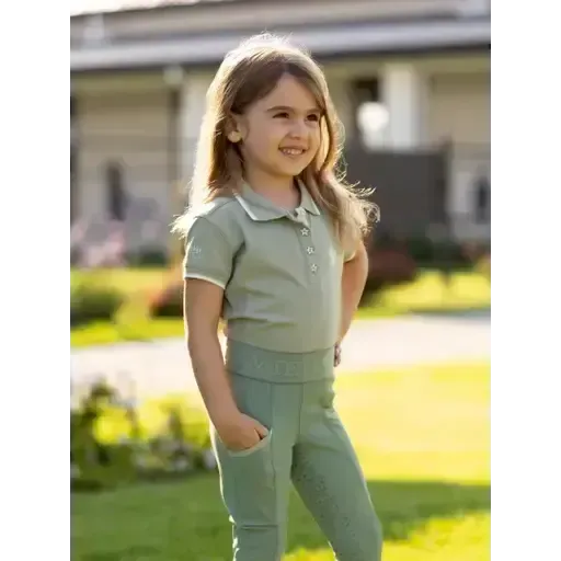 Lemieux Mini Polo Shirt Fern 3-4 Years Polo Shirts