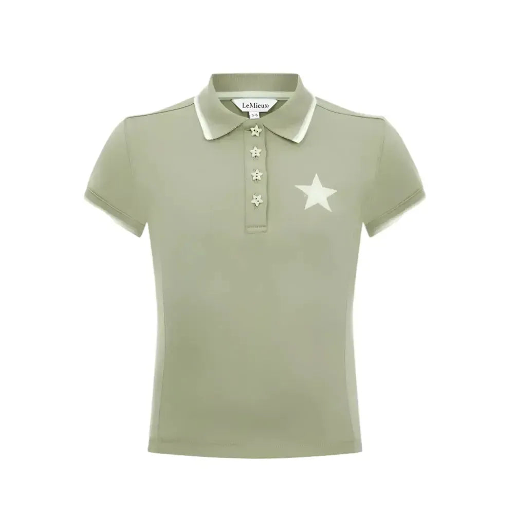 Lemieux Mini Polo Shirt Fern 3-4 Years Polo Shirts
