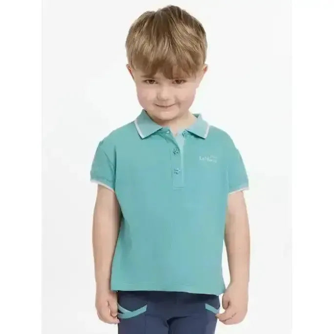 Lemieux Mini Polo Shirt Lagoon Lagoon 3-4 Years Polo Shirts