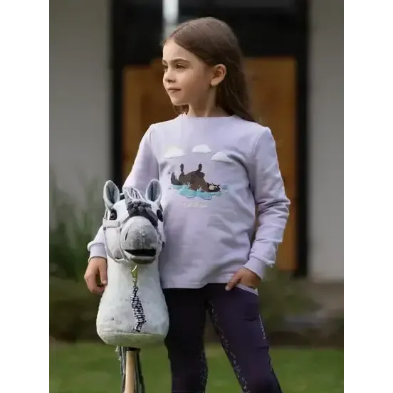 Lemieux Mini Poppy Long Sleeve Top Lilac Lilac 3-4 years T Shirts