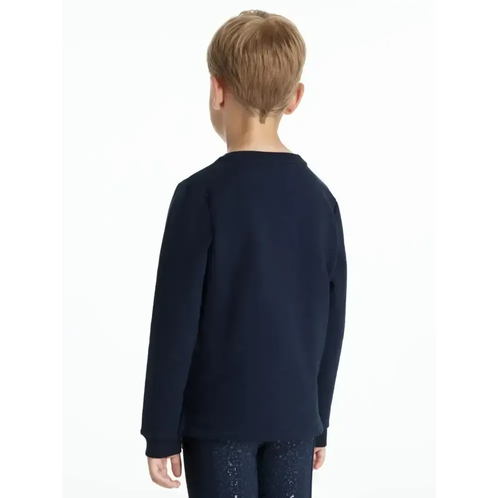 Lemieux Mini Poppy Long Sleeve Top Navy Navy 3-4 years Jumpers