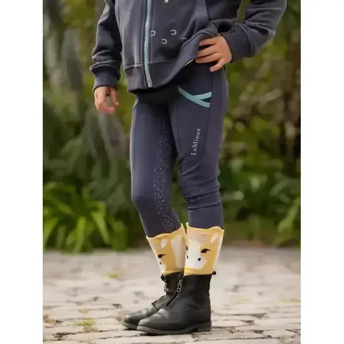 Lemieux Mini Pull Ons Dusk Blue Dusk Blue 3-4 Years Legwear