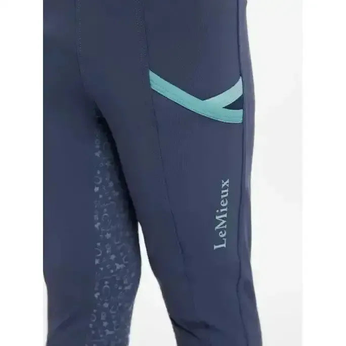 Lemieux Mini Pull Ons Dusk Blue Dusk Blue 3-4 Years Legwear