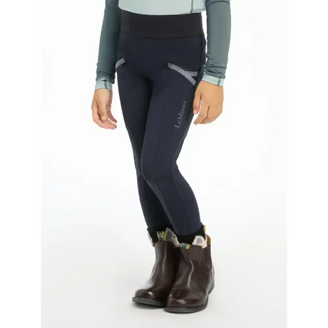 Lemieux Mini Pull Ons Navy 3-4 Years Navy Riding Tights