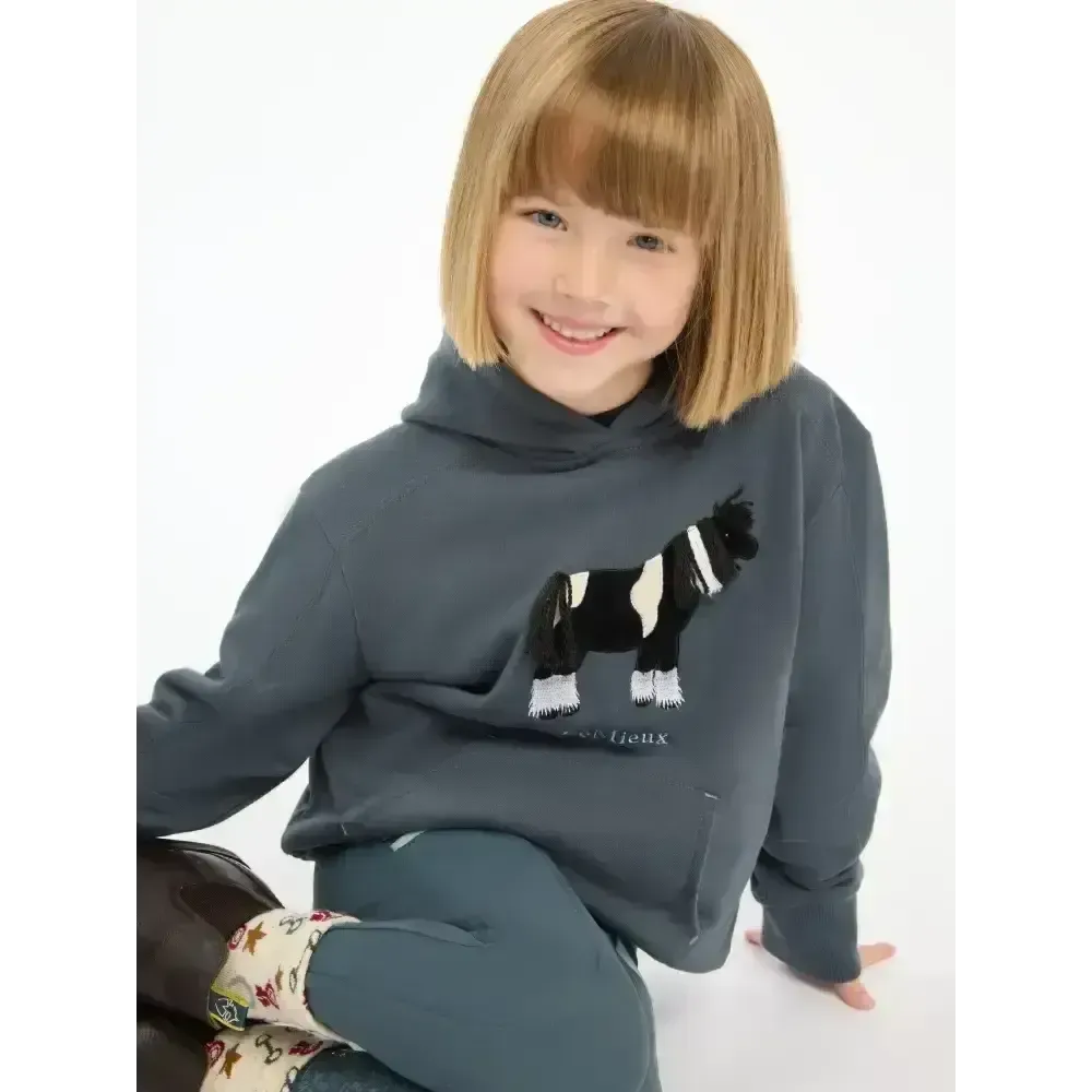Lemieux Mini Romi Hoodie Petrol 5-6 Years Hoodies