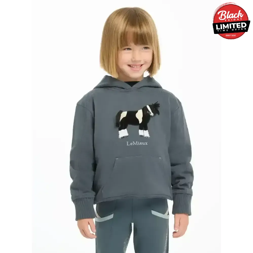 Lemieux Mini Romi Hoodie Petrol 5-6 Years Hoodies