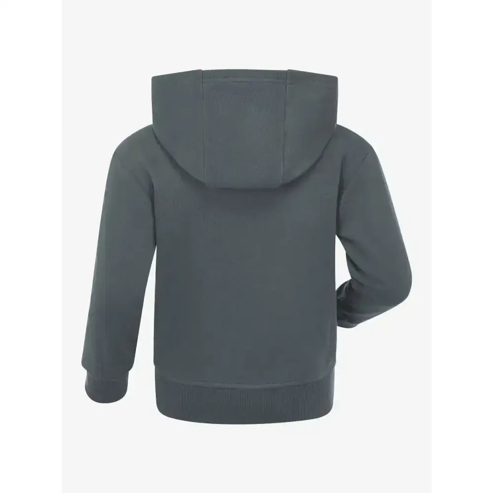 Dark gray lemieux mini romi hoodie petrol with ribbed cuffs and hem perfect for casual wear
