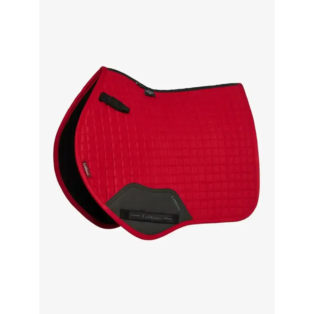 LeMieux Mini Suede Close Contact Square Chilli Chilli X-Small Saddle Pads