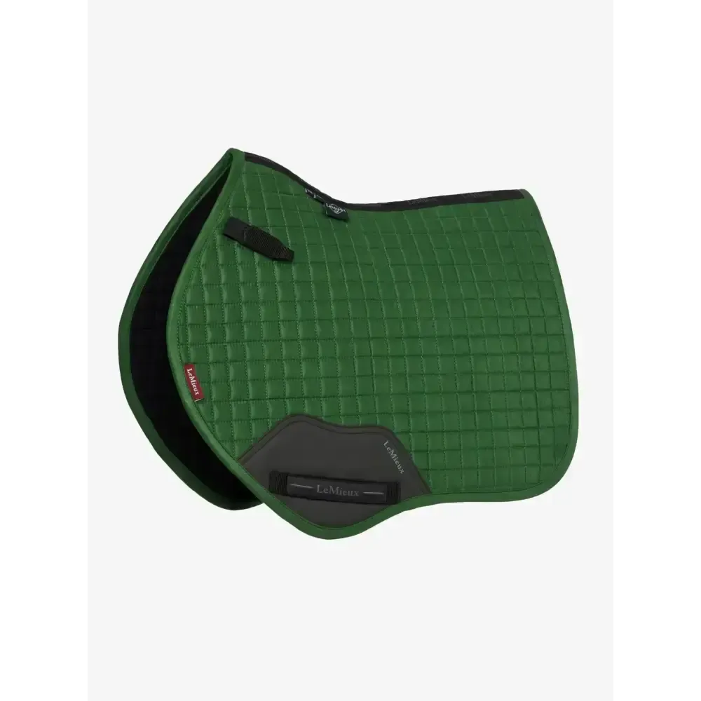 LeMieux Mini Suede Close Contact Square Hunter Green Hunter Green X-Small Saddle Pads