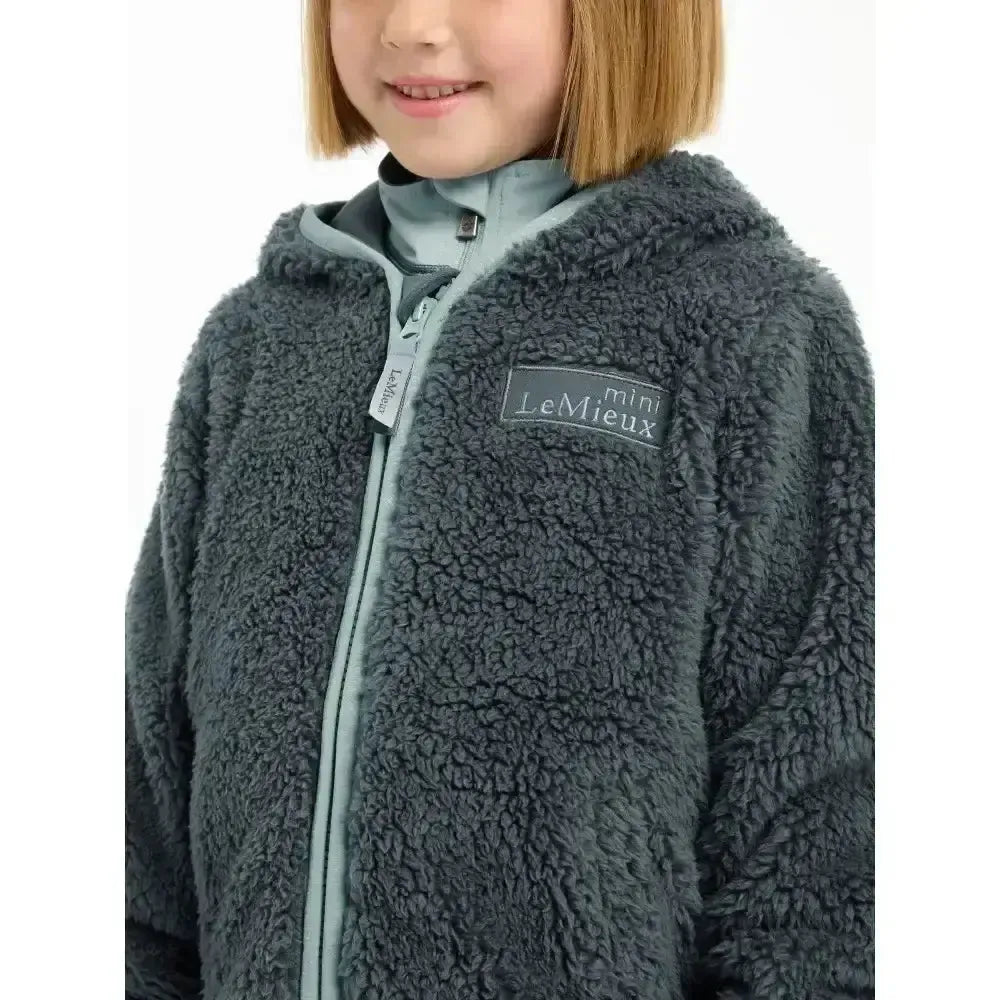 Lemieux Mini Teagan Fleece Petrol 5-6 Years Petrol Hoodies