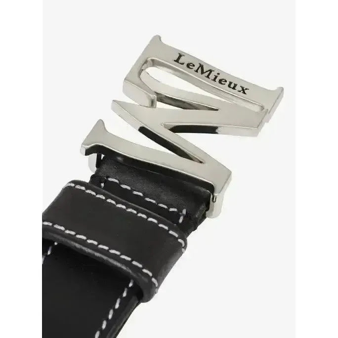 LeMieux Monogram Belt Black X Small Black Belts