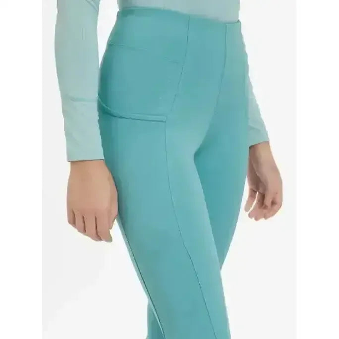 Lemieux Naomi Pull On Breeches Lagoon Lagoon UK 6 Legwear