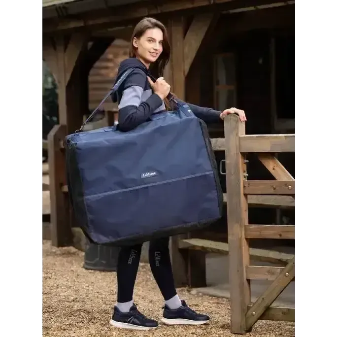 LeMieux New Saddle Pad Carry Bag Navy One Size Navy Luggage & Bags