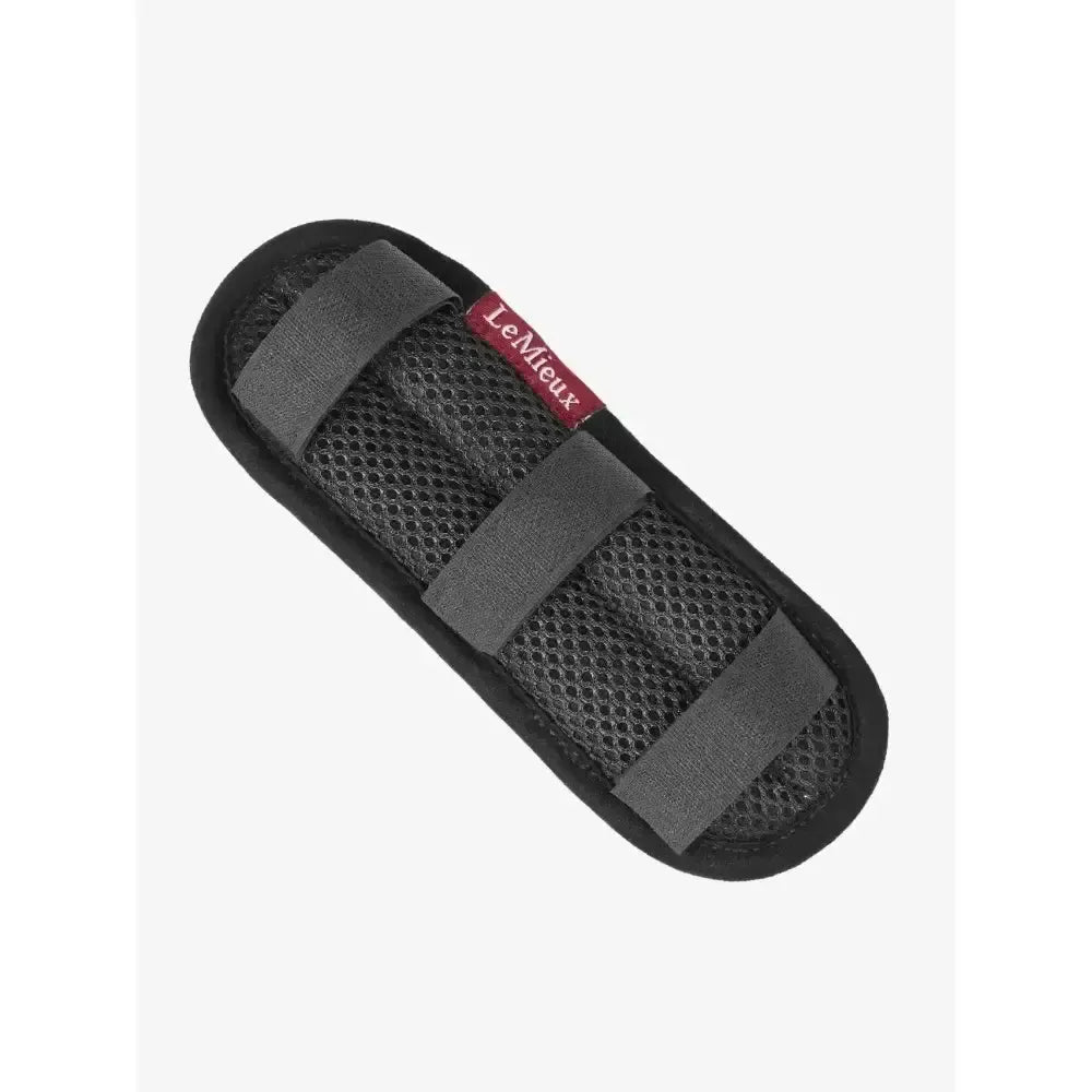 LeMieux Noseband Pad Black Black One Size Noseband Covers