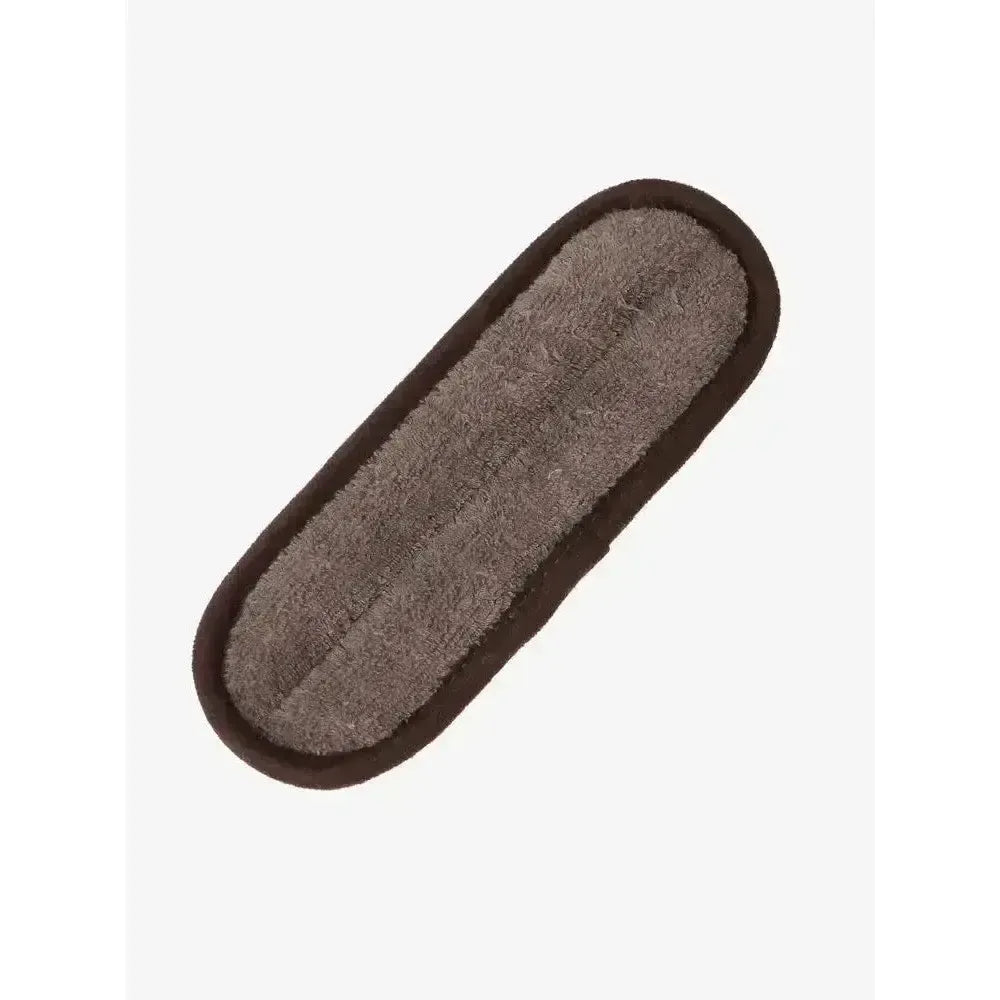 LeMieux Noseband Pad Brown Brown One Size Noseband Covers