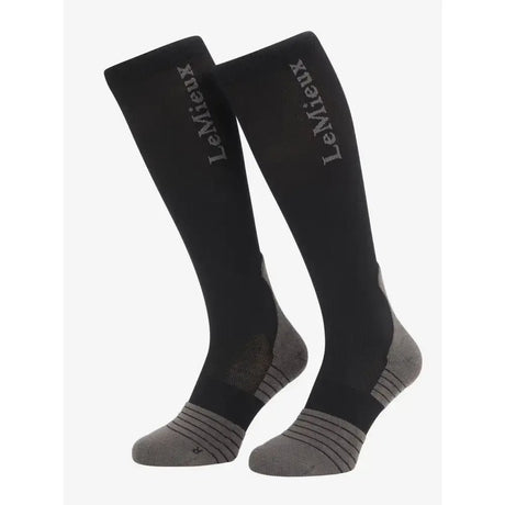 Lemieux Performance Sock Black Small Riding Socks