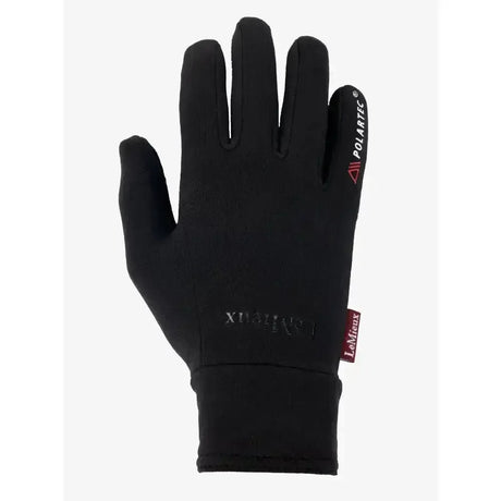 LeMieux Polartec Gloves Black X Large Riding Gloves