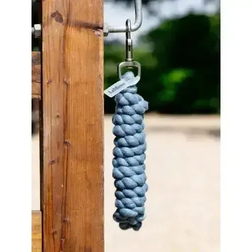 LeMieux Polycotton Leadrope Ice Blue Ice Blue One Size Lead Ropes
