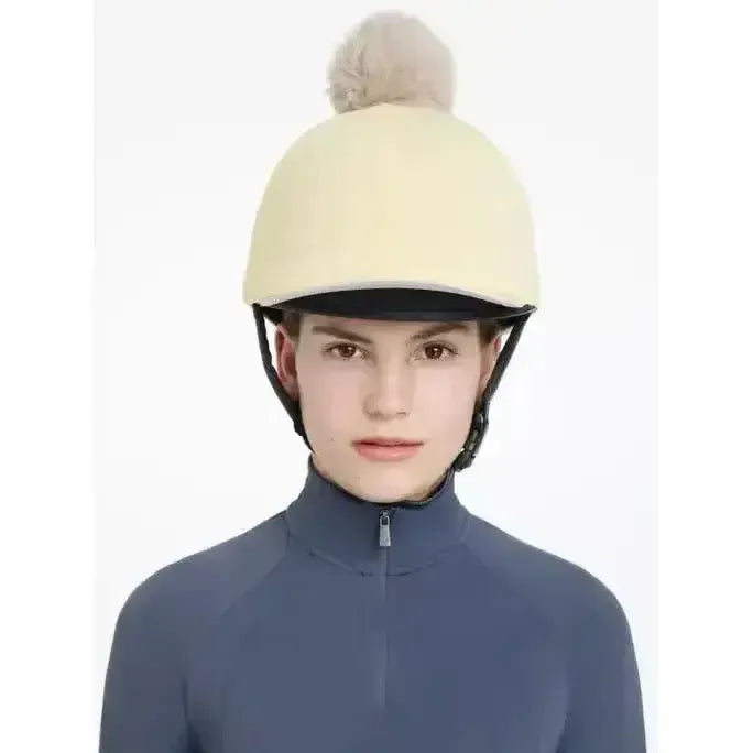 Lemieux Pom Hat Silk Mimosa/Stone mimosa/Stone One Size Hat Silks