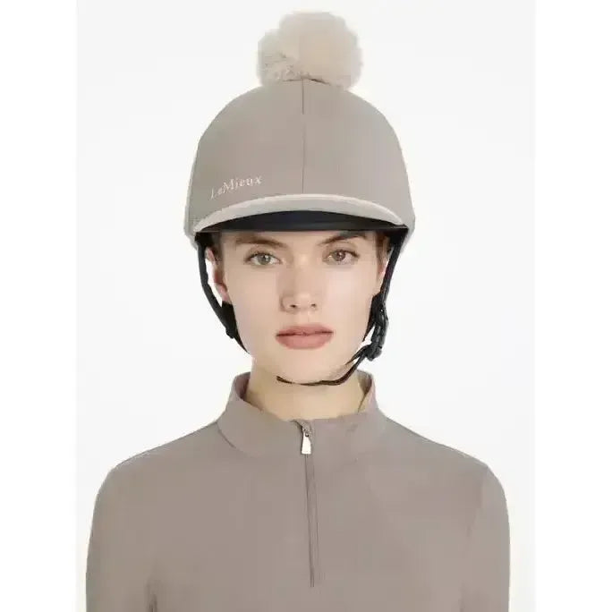 Lemieux Pom Hat Silk Pecan/Stone Pecan/Stone One Size Hat Silks