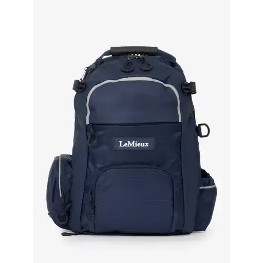 LeMieux Pro Rucksack Navy One Size Navy Kit Bags