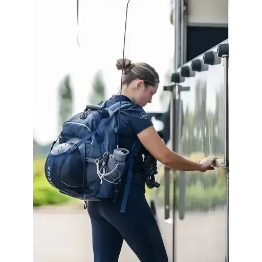 LeMieux Pro Rucksack Navy One Size Navy Kit Bags