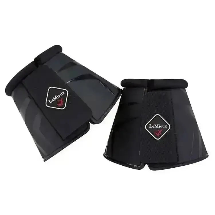 LeMieux ProShell Over Reach Boots Black Black Medium Over Reach Boots