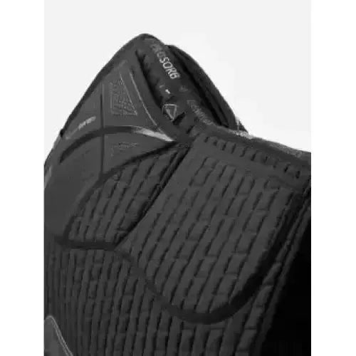 LeMieux ProSorb Plain 2 Pocket GP Square Black Large Black Corrective Saddle Pads