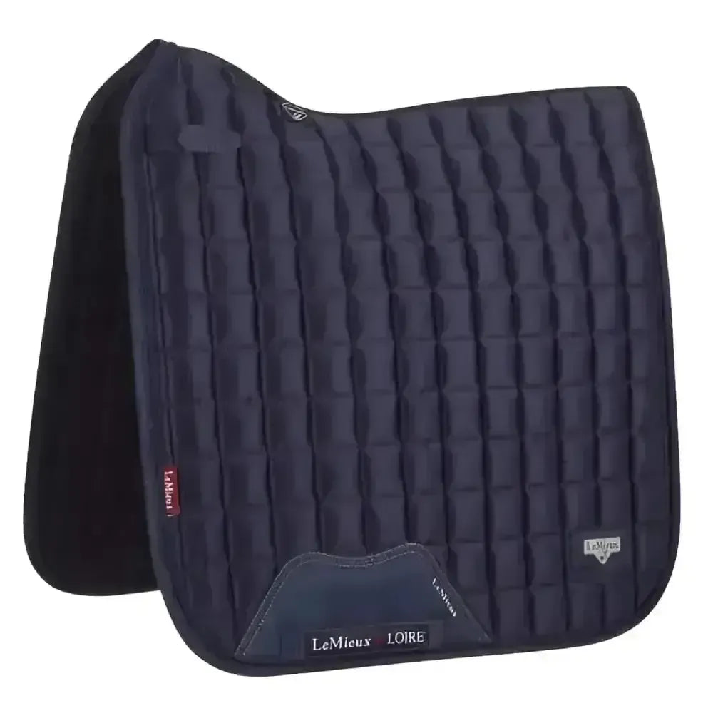 LeMieux Prosport Loire Classic Dressage Square Navy Large Dressage Saddle Pads